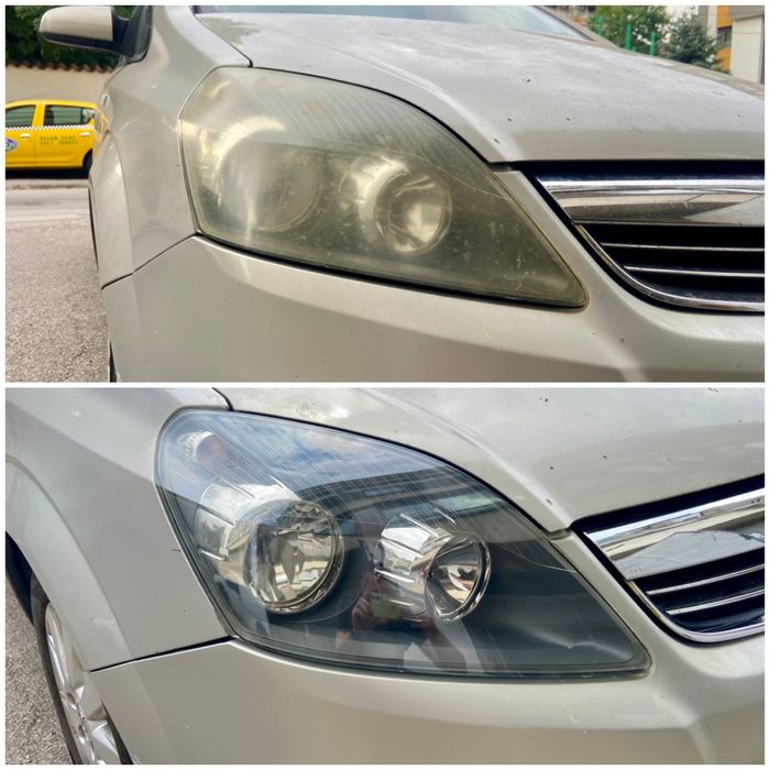 Възстановяване на фарове 50лв