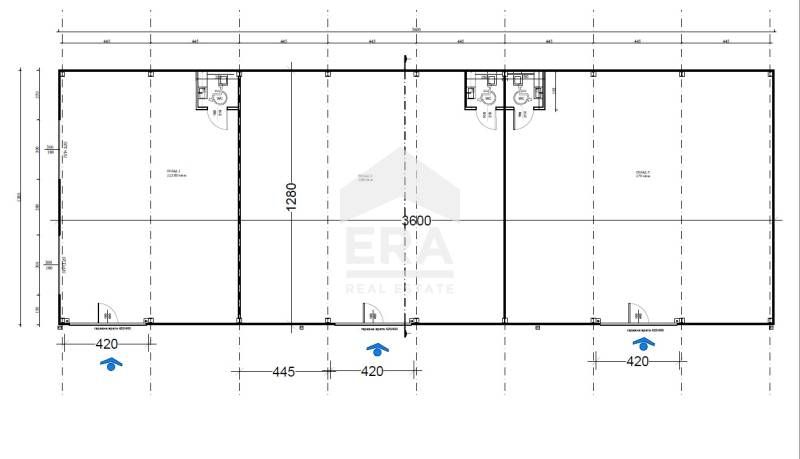 Дава се под наем Промишлена сграда в Варна, Западна промишлена зона - 432 кв.м за 3432.81 € - Снимка #2
