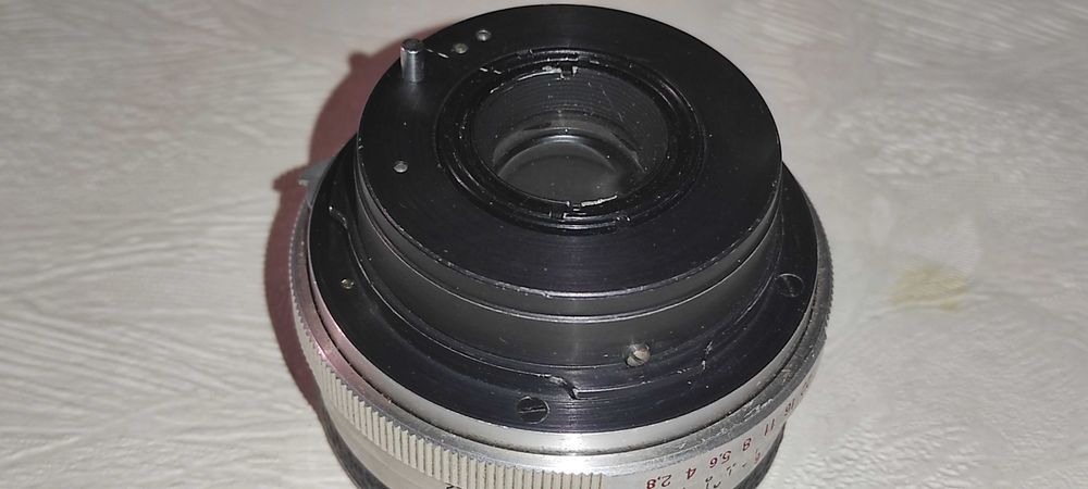 Obiectiv foto  CARL ZEISS JENA TESSAR 2.8/50