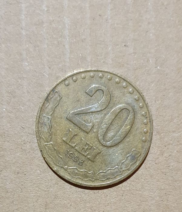 Moneda 20 lei 1993