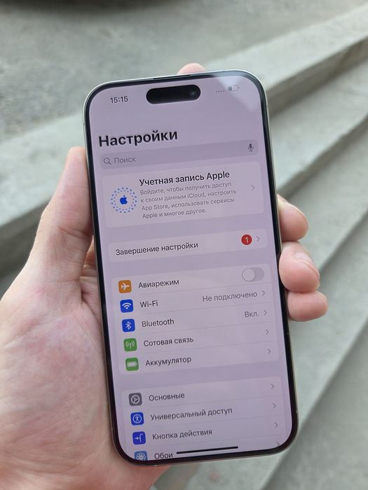Iphone 15 pro 128 natural titanium как новый