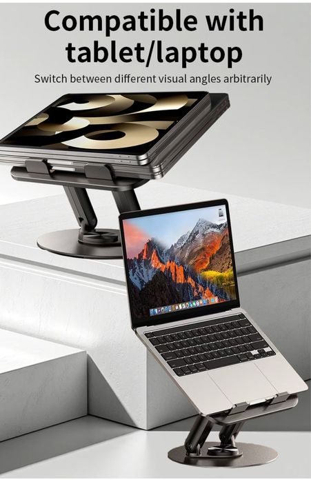 Подставка Jmary MK-85 для ноутбуков 11–17″, вращение 360°