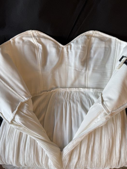 Rochie mireasa matase naturala S/M Maigre