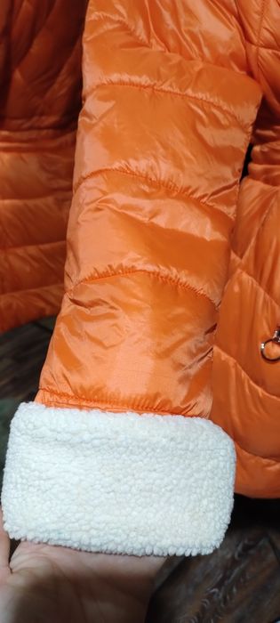 Geaca dama portocaliu