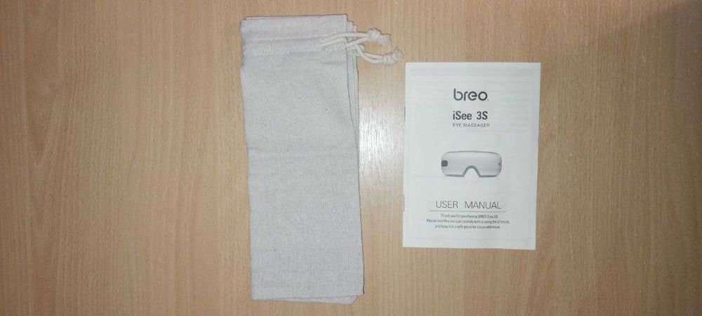 Breo iSee 3S Electric Eye Massager масажор с музика за очна терапия