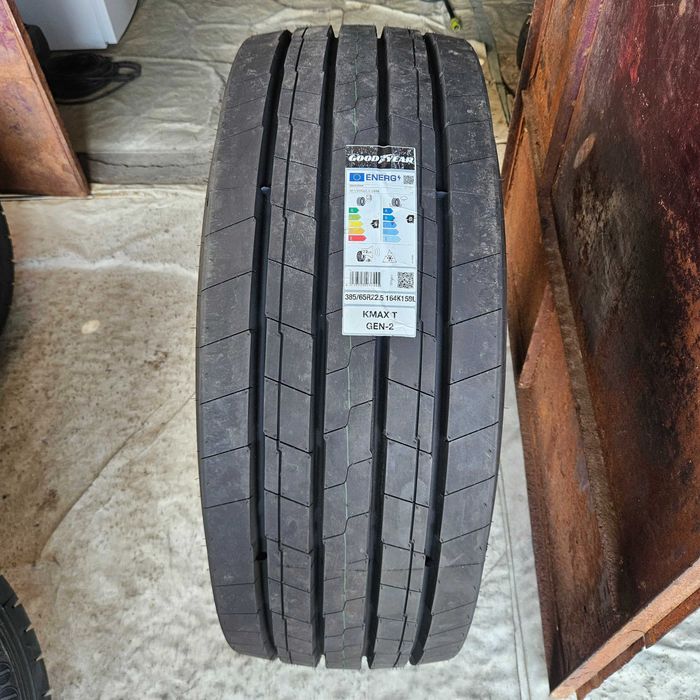 Нови гуми за ремарке R22.5 385/65 Goodyear KMaxT Gen-2 HL 164K DOT2025