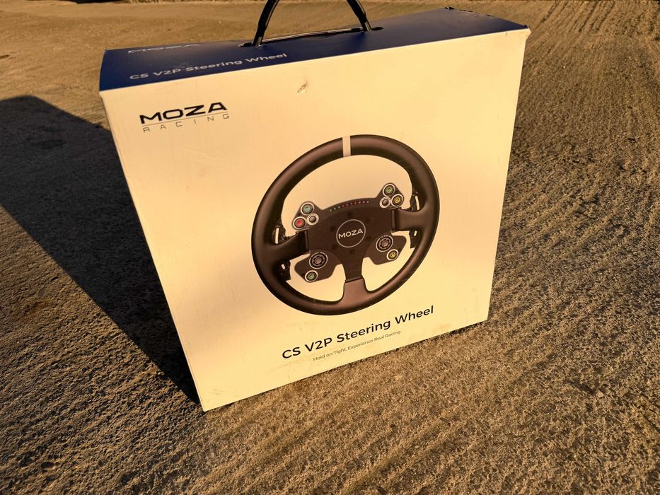 Kit Sim Racing MOZA R3 – Bază Direct Drive + 2 Volane + Pedale