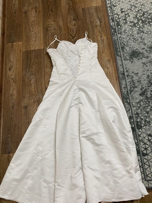 Платте свадебное с фатой