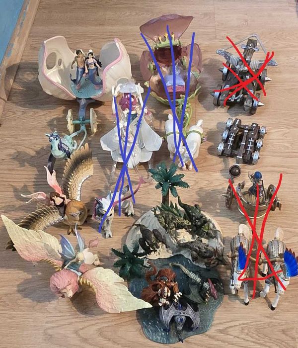 Figurine Schleich,Papo,Simba,Mega Blocks