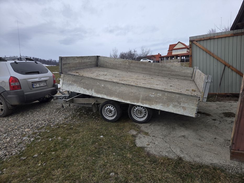 Remorca 3,5t basculabila