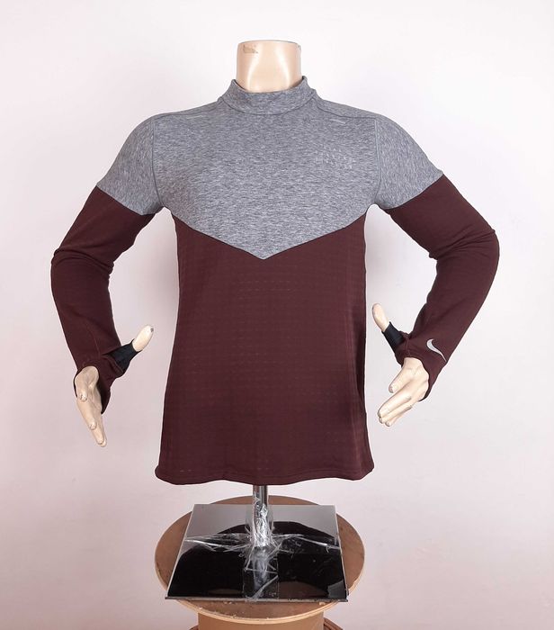 Nike Sphere Run Division - Оригинална мъжка блуза с вълна размер S