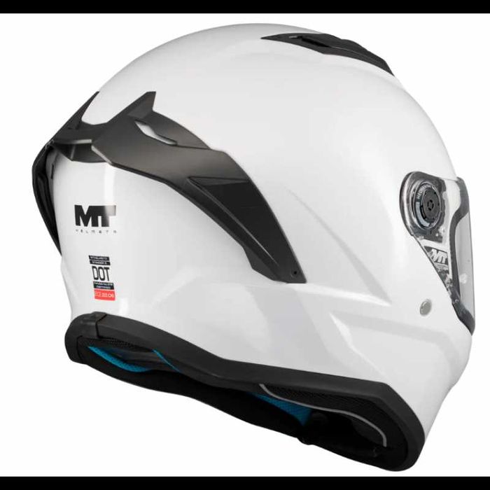 КАСКА MT Stinger 2 PURE A0 White Gloss