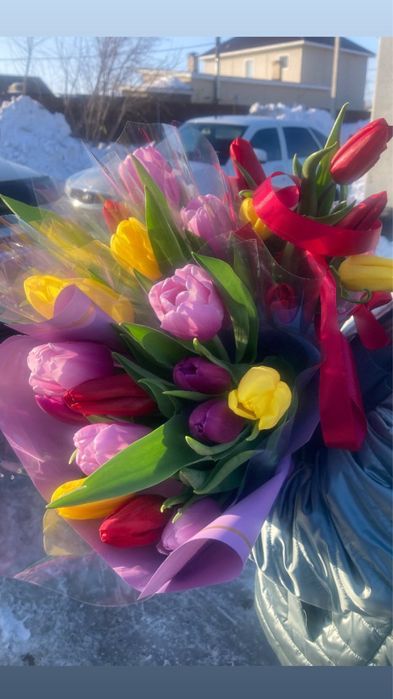 Тюльпаны к 8 марта