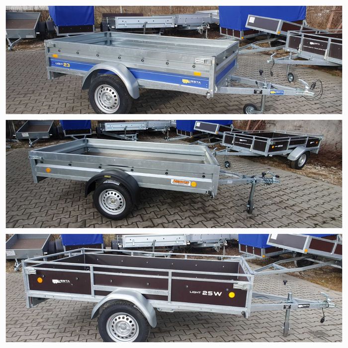 Remorca  / remorca cu prelata  2 AXE 750 KG / remorca Atv