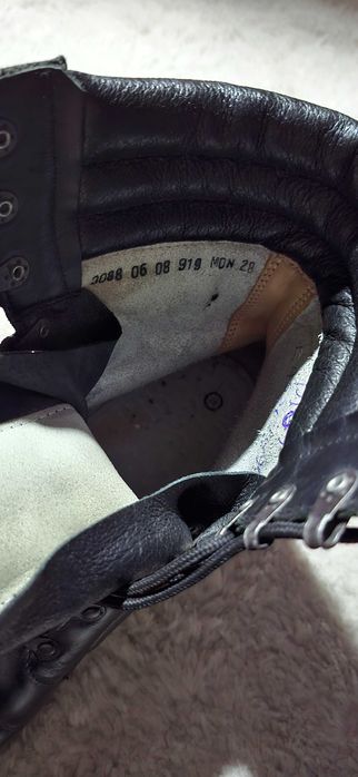 Bocanci Wojas Combat boot Military, Jump Boot, leather suede 28/44