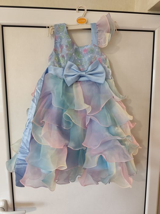 Детска омбре рокля