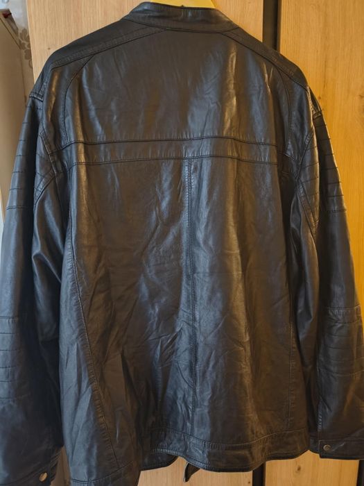 Мъжко яке от естествена кожа-голям размер