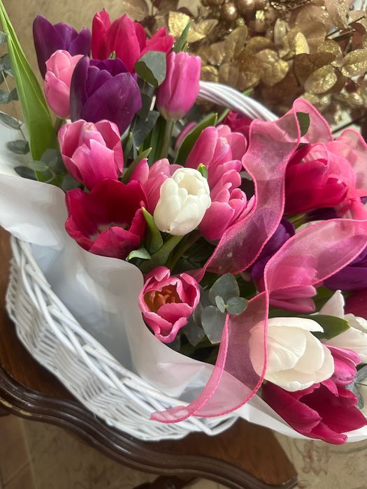 Букет живых цветов