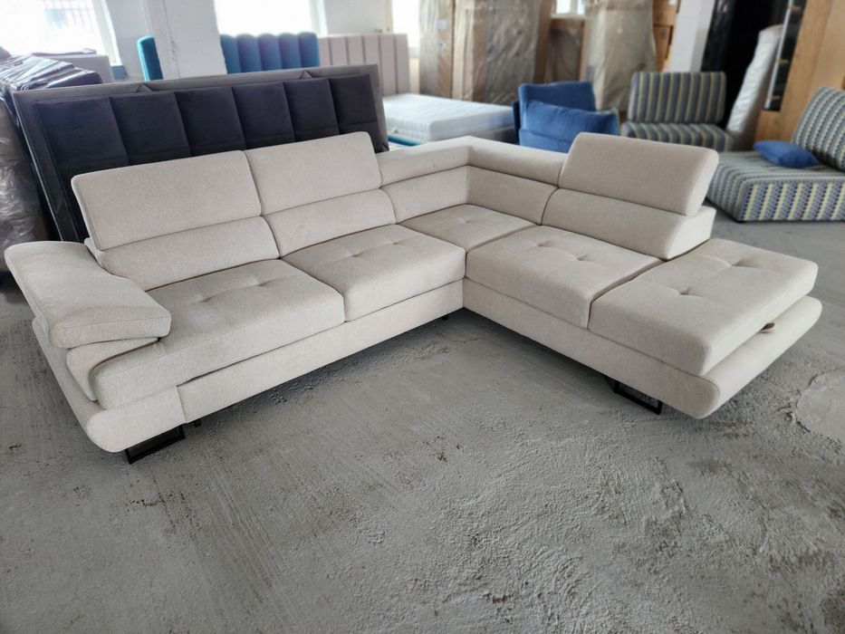 COMANDĂ! Coltar L-form, stofă, 275/225cm