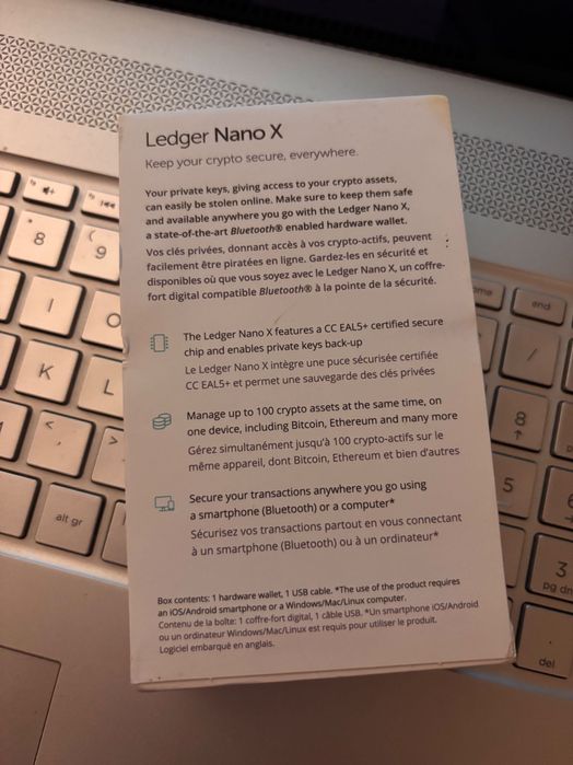 Ledger хардуерен портфейл за криптовалути