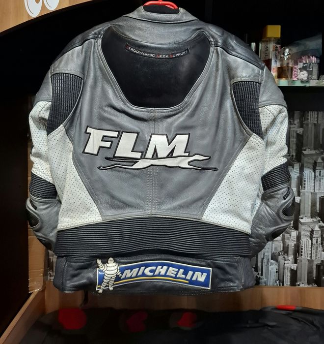 Geaca moto piele