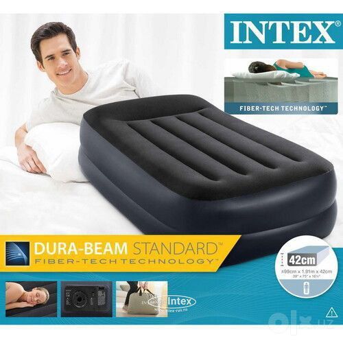 Матрас надувной intex 99x191x42 matras