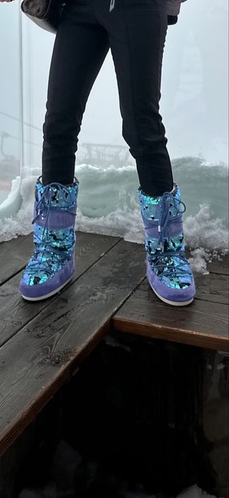 Moon boot editie limitata piele