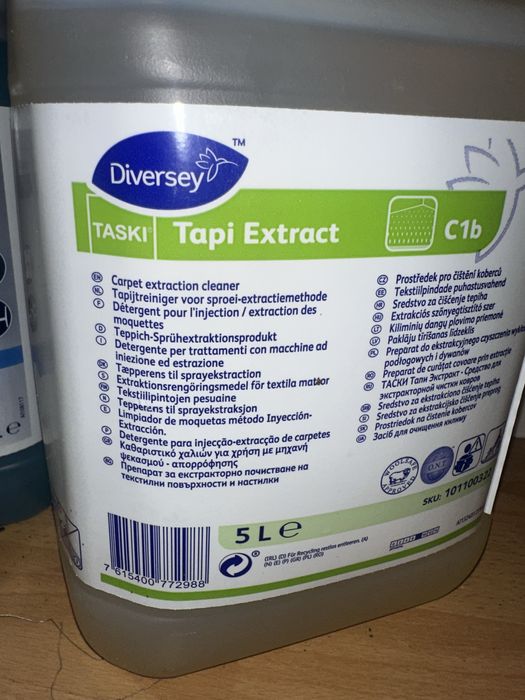 Soluții profesionale curățenie–Cif, Taski, Anios, Maxima+mănuși nitril