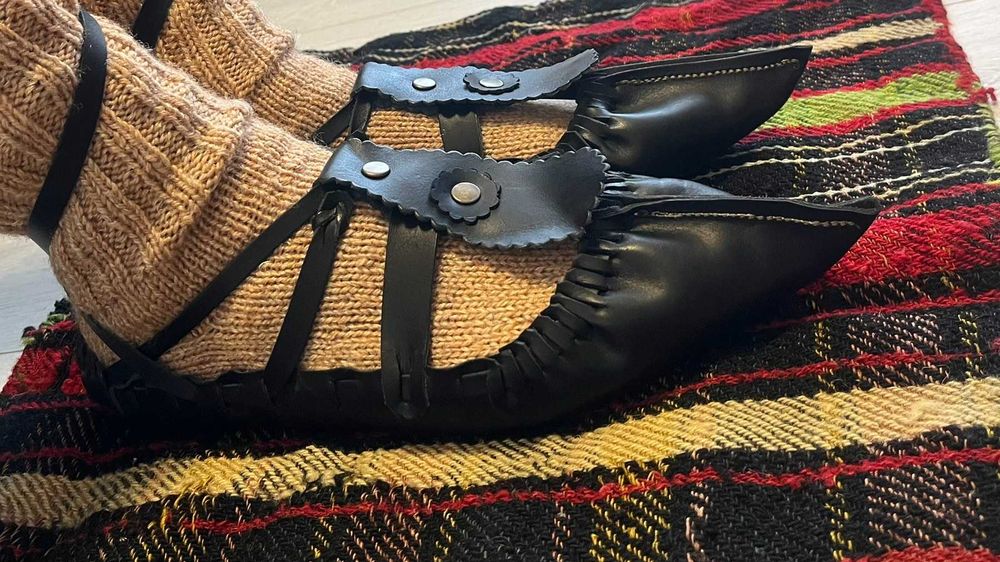 Цървули от 100% естествена кожа.