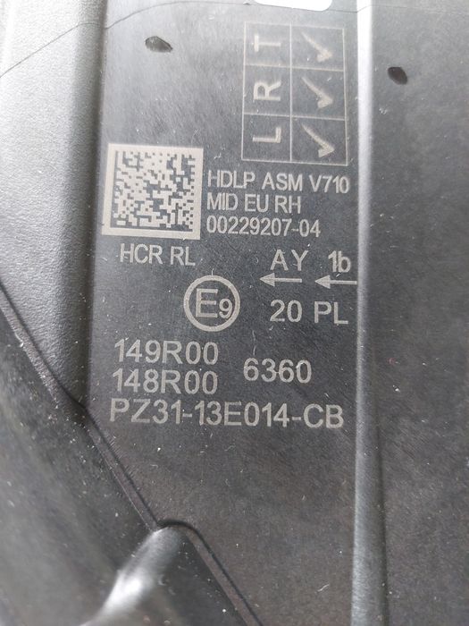 Far dreapta ford transit custom full led dupa anul 2022 original