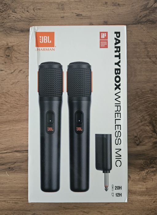 JBL partybox wireless mic