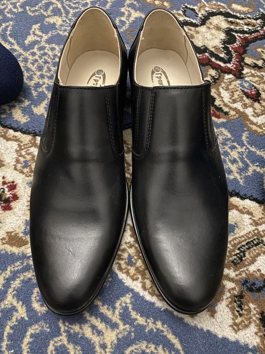 Туфли кожаные