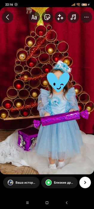 Нарядные платья  2-6 лет