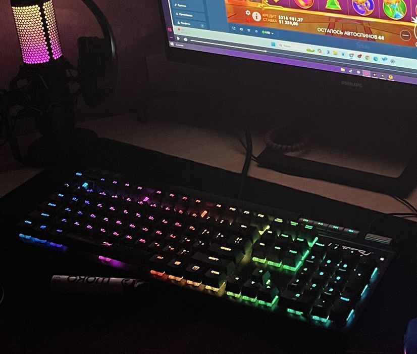 клавиатура hyperx alloy elit rgb