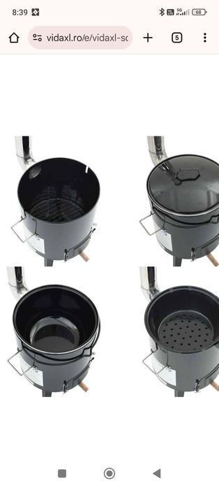 Vand sobă gril plus ceaun