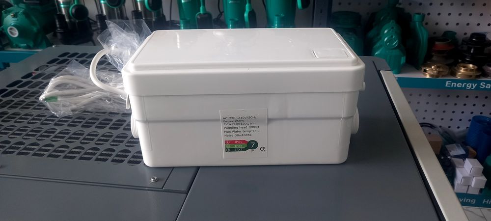 Фекальный канализационный насос для подвал