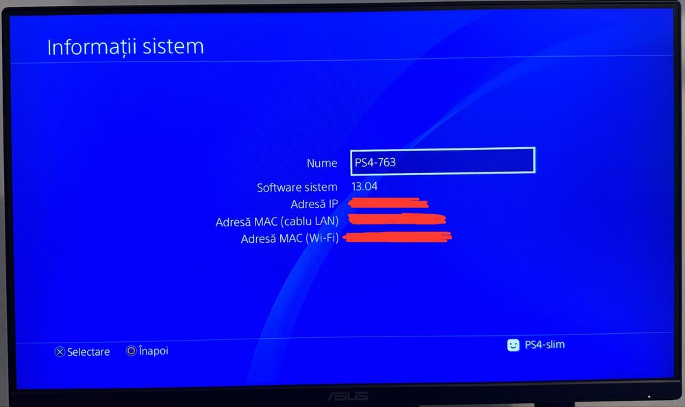 PS4 slim cu un controller si joc cadou