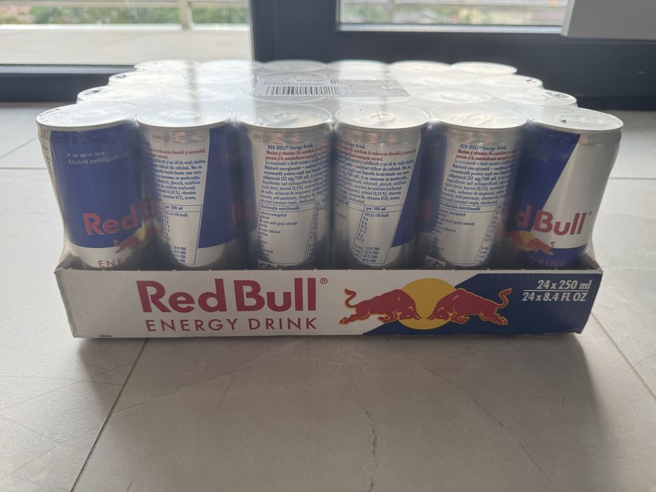 Bax Red Bull 24 doze x 250ml - sigilat