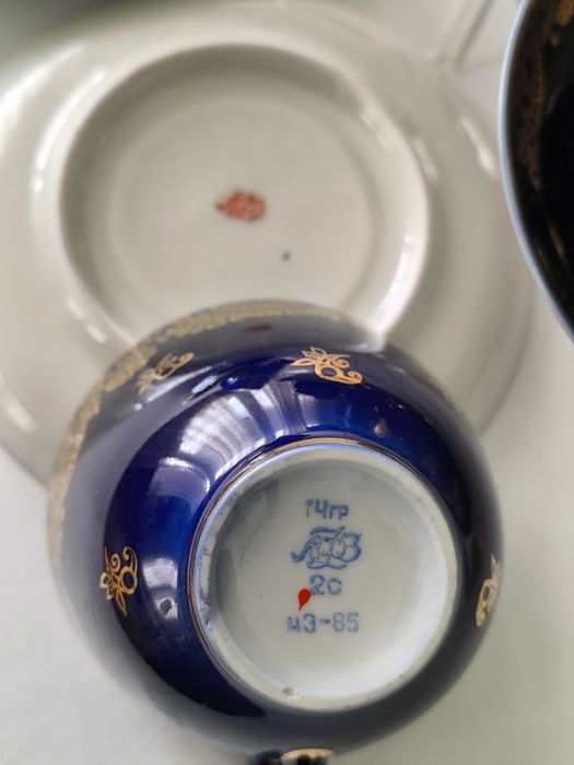 Руски порцелан ЛФЗ сервиз за чай