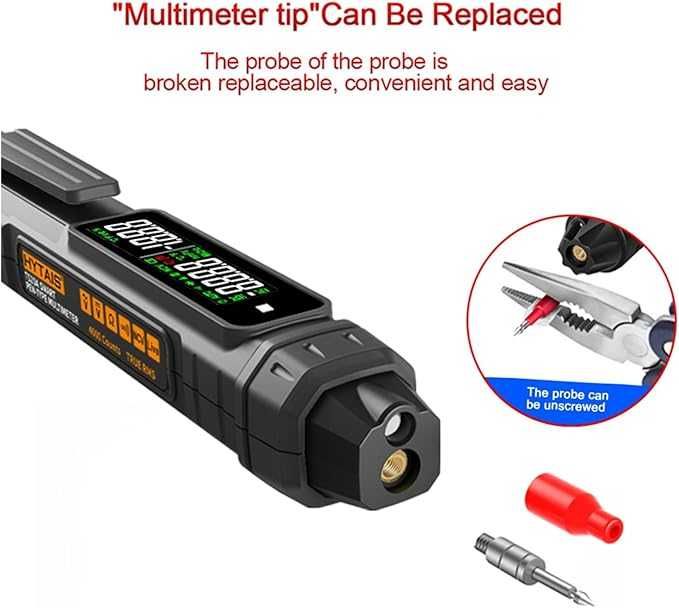 Мултицет за безконтактно измерване на напрежението Zlljmeter