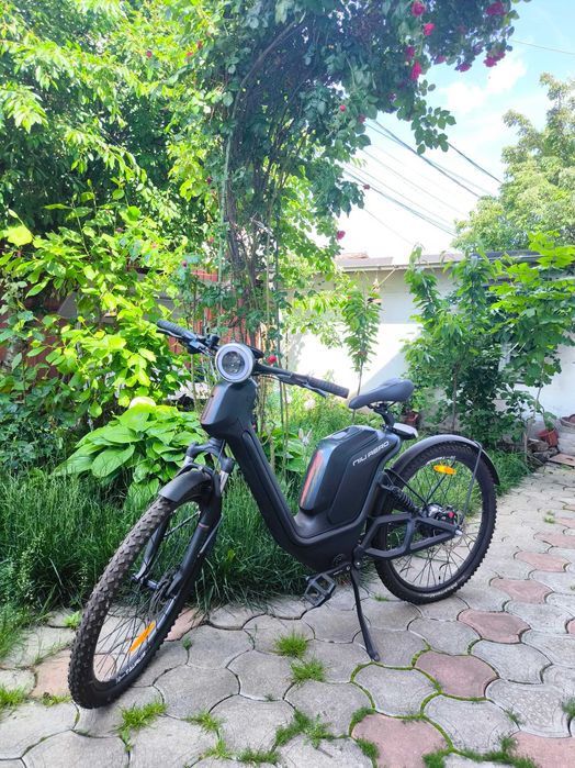 Bicicletă electrică NIU AERO 27800, 27.5”, Nouă, Autonomie 85 km