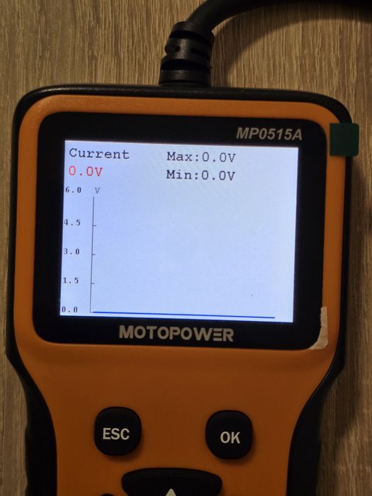 Tester Baterie Auto MOTOPOWER MP0515A – 12V, 100–2000 CCA