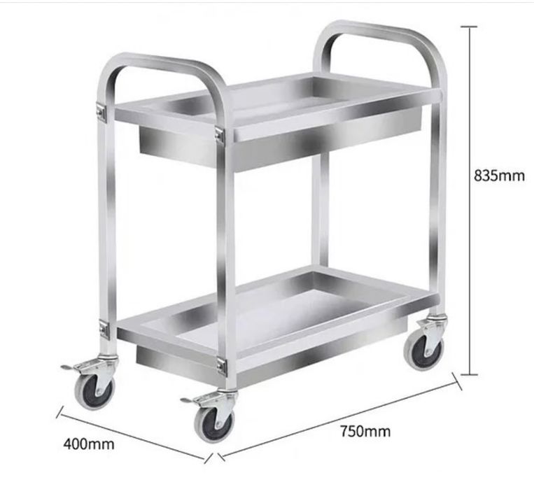 Тележка сервировочная