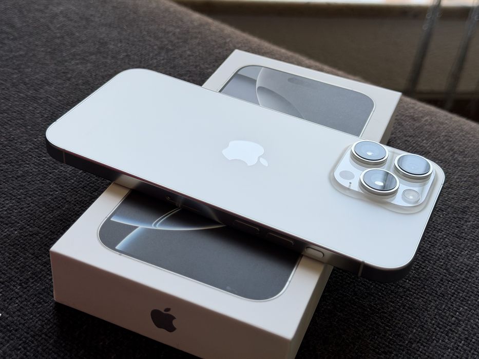 iPhone 16 Pro Max 512 GB White Titanium ca nou