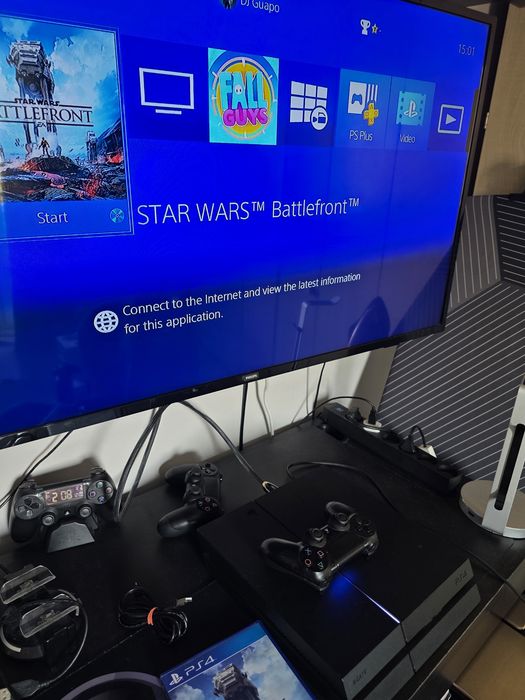 Consola Sony Ps4 1Tb modabila soft 11.52 joc Star Wars Battlefront