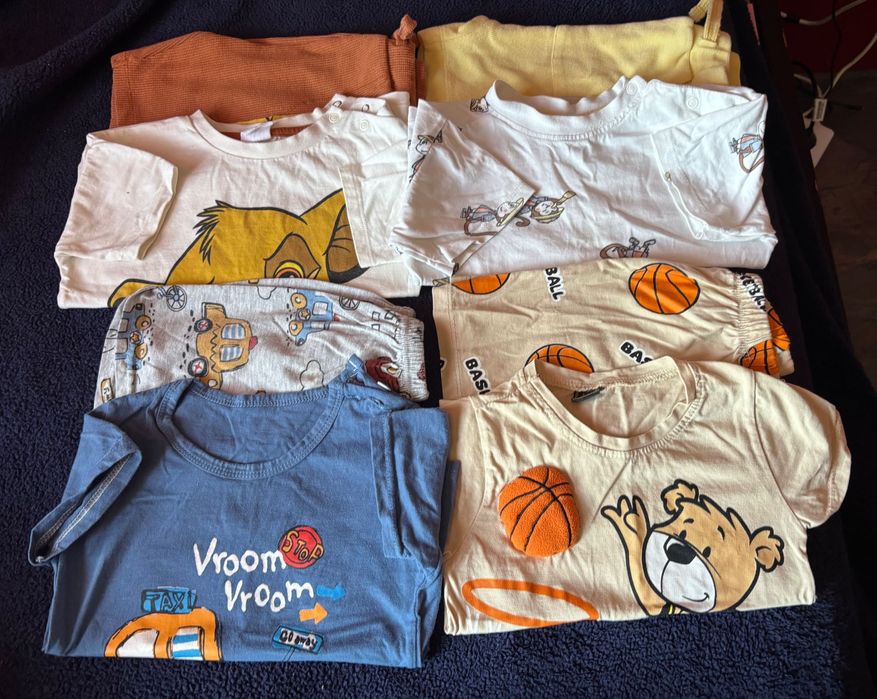 Летен лот дрехи за момче 86-92