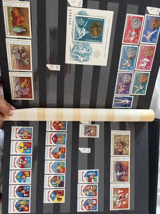 Clasor timbre România 1976–1977, Nadia Comăneci Montreal 1976