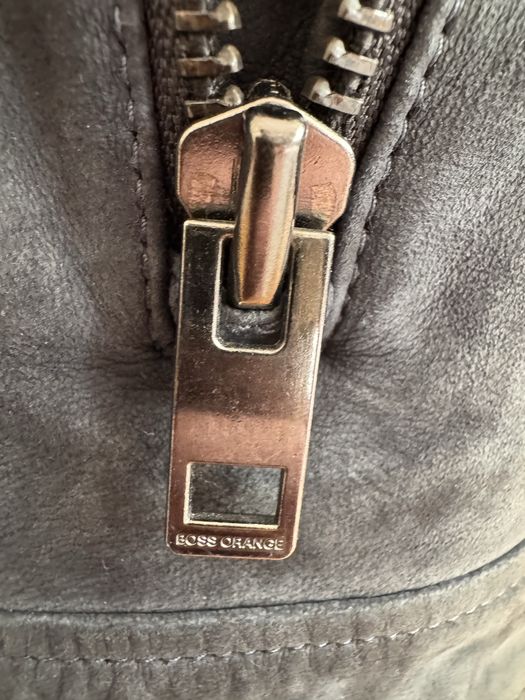 Geaca piele BOSS L 52