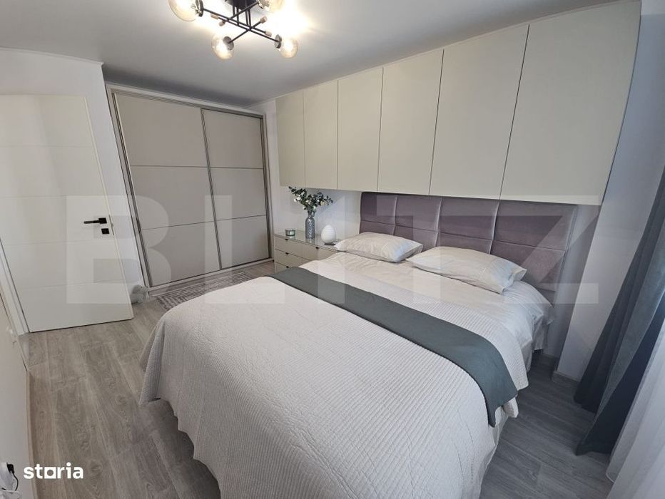 Apartament 2 camere, 44 mp,  mobilat complet, zona Copou