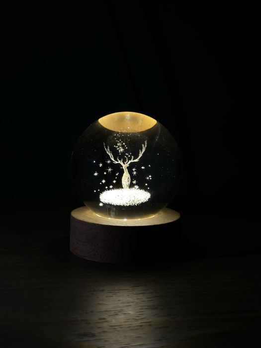 Glob decorativ cu LED – Sistem Solar, Astronaut, Ren, Luna, Galaxie